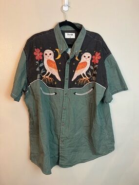 Boozelele Men’s Western Shirt 3XL